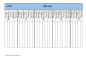 Preview: Jahreskalender 2025 - Lineare Form