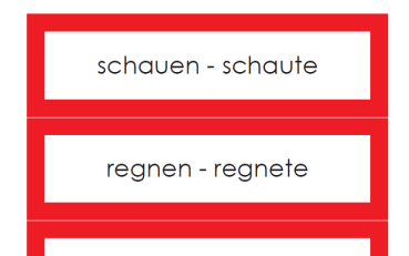 Schwache Verben - Präteritum (Wortstudium)