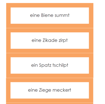 Tierlaute - (Wortstudium/korrekter Ausdruck)