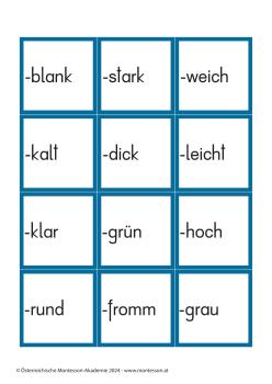 Preview: Logisches Adjektivspiel