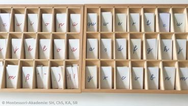 Legekasten-Buchstaben