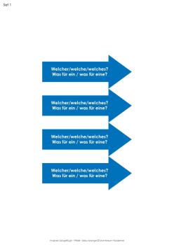 Analyse Satzgefüge - Pfeile (blau/orange)