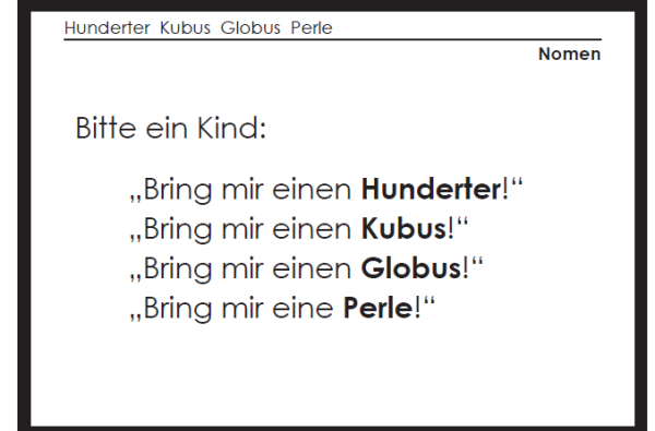 Aktivitätskarten (braun) zu den Wortarten (Auftrags- und Versuchskarten)